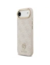 Etui Guess 4G Strass Logo MagSafe do Apple iPhone Air różowy