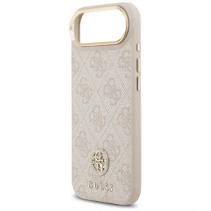 Etui Guess 4G Strass Logo MagSafe do Apple iPhone Air różowy