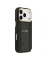 Etui Guess 4G Stripe MagSafe do Apple iPhone 17 Pro czarny