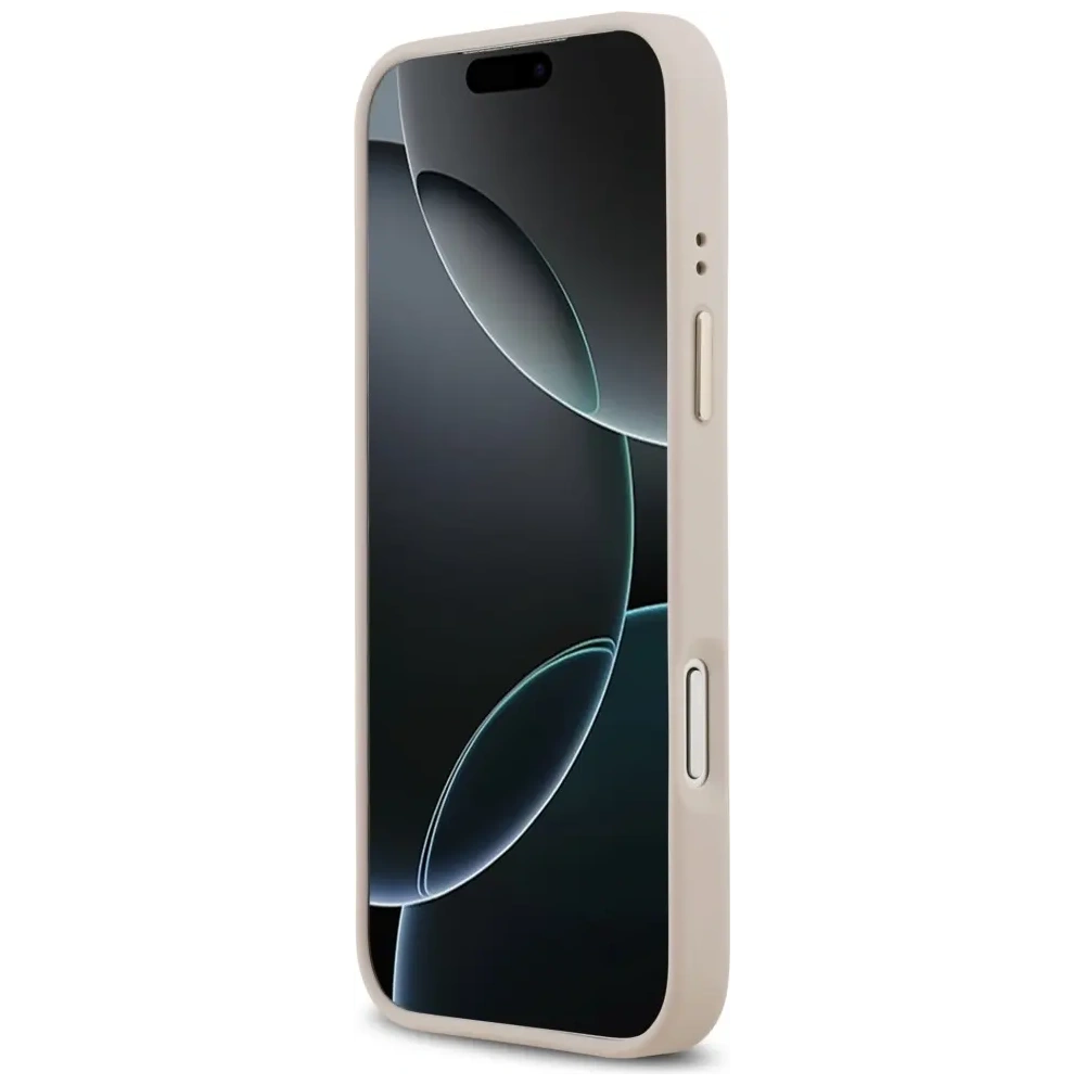 Etui Guess 4G Stripe MagSafe do Apple iPhone 17 Pro Max różowy