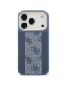 Etui Guess 4G Stripe MagSafe do Apple iPhone 17 Pro niebieski