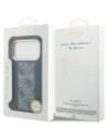 Etui Guess 4G Stripe MagSafe do Apple iPhone 17 Pro niebieski