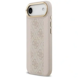 Etui Guess 4G Stripe MagSafe do Apple iPhone Air różowy