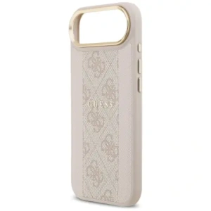 Etui Guess 4G Stripe MagSafe do Apple iPhone Air różowy