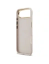 Etui Guess 4G Stripe MagSafe do Apple iPhone Air różowy
