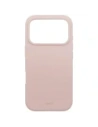 Etui UNIQ Lino do Apple iPhone 17 Pro Magclick Charging różowy