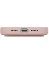 Etui UNIQ Lino do Apple iPhone 17 Pro Magclick Charging różowy