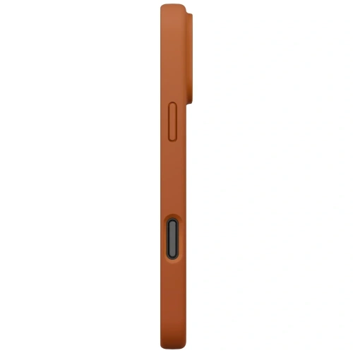 Etui UNIQ Lino do Apple iPhone 17 Pro Max Magclick Charging pomarańczowy