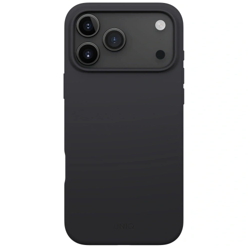 Etui UNIQ Lino do Apple iPhone 17 Pro Max Magclick Charging szary
