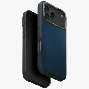 Etui UNIQ Lyden DS do Apple iPhone 17 Pro Magclick Charging niebiesko/czarny