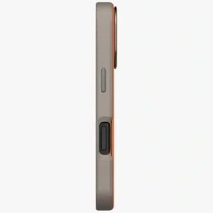 Etui UNIQ Lyden DS do Apple iPhone 17 Pro Magclick Charging pomarańczowo/szary