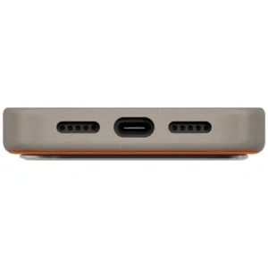 Etui UNIQ Lyden DS do Apple iPhone 17 Pro Magclick Charging pomarańczowo/szary