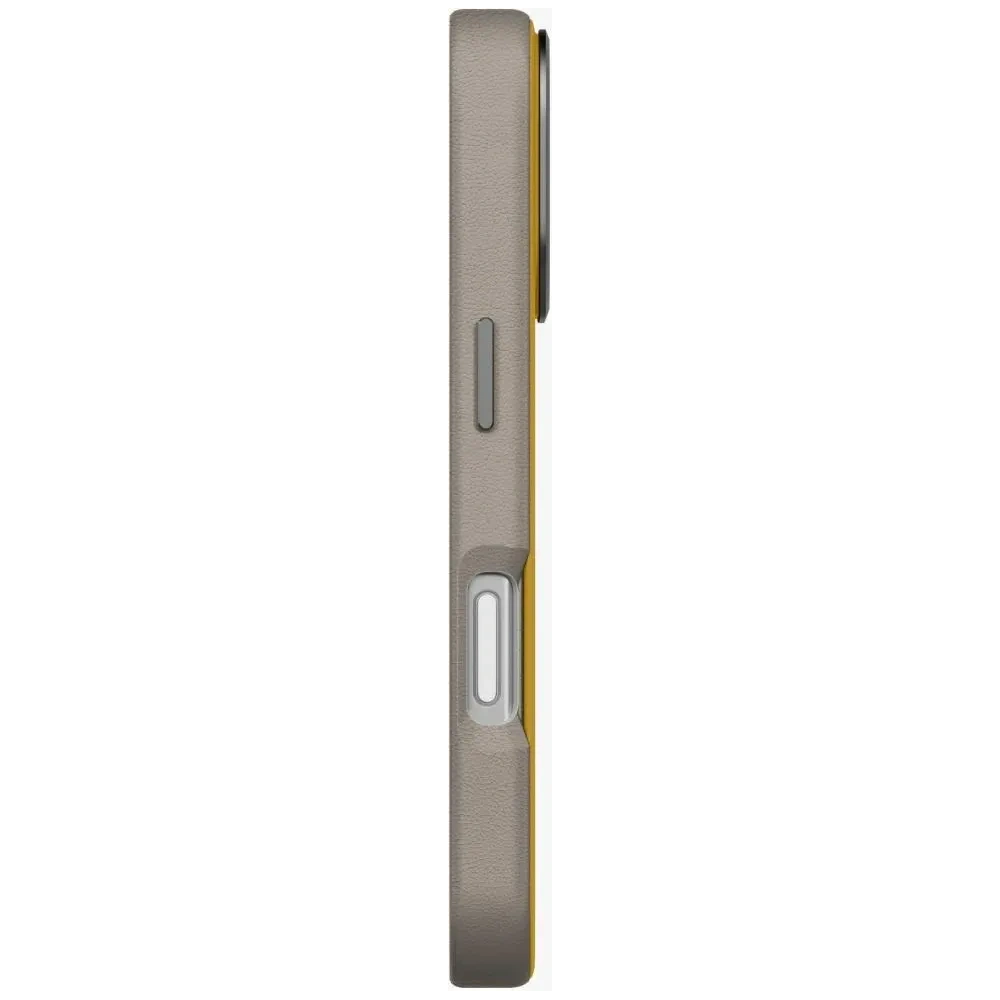 Etui UNIQ Lyden DS do Apple iPhone 17 Pro Magclick Charging żółto-szary