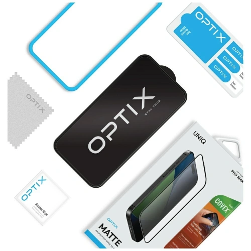 Szkło hartowane UNIQ Optix Matte do Apple iPhone 17 matowe