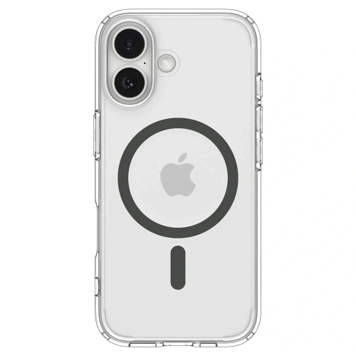 Etui Spigen Ultra Hybrid Mag MagSafe do Apple iPhone 17 Clear/graphite