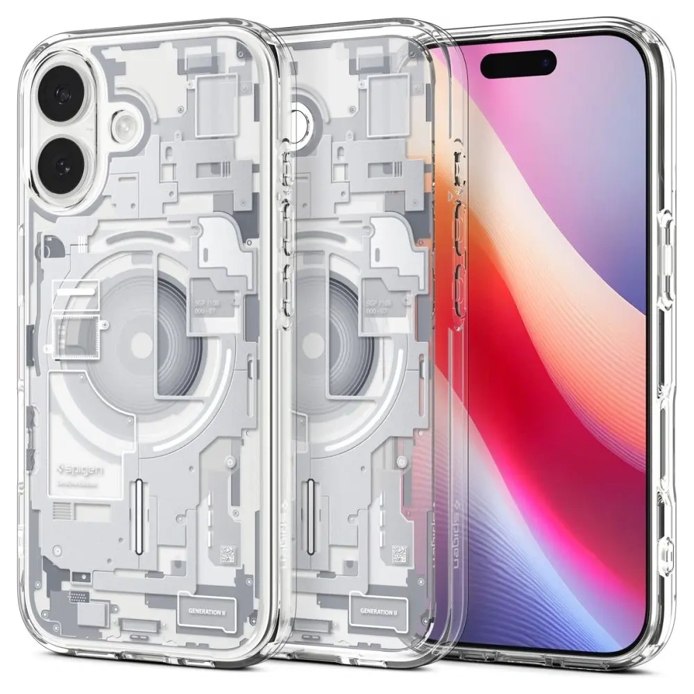 Etui Spigen Ultra Hybrid Mag MagSafe do Apple iPhone 17 Zero One White