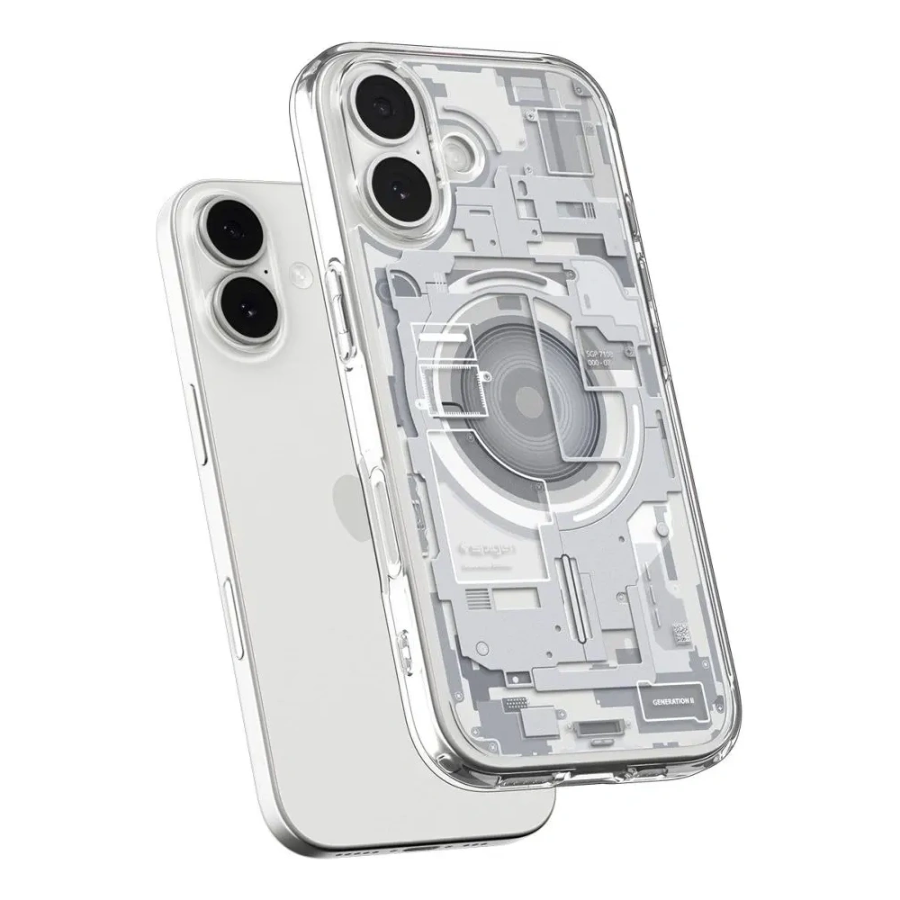 Etui Spigen Ultra Hybrid Mag MagSafe do Apple iPhone 17 Zero One White