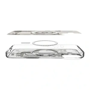 Etui Spigen Ultra Hybrid Mag MagSafe do Apple iPhone 17 Zero One Natural Titanium