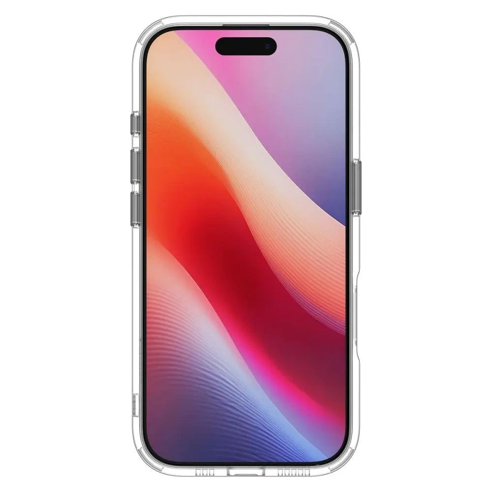 Etui Spigen Ultra Hybrid S Mag MagSafe do Apple iPhone 17 Clear/white