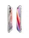 Etui Spigen Ultra Hybrid S Mag MagSafe do Apple iPhone 17 Clear/white
