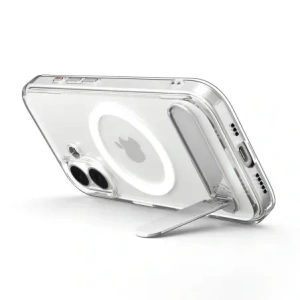 Etui Spigen Ultra Hybrid S Mag MagSafe do Apple iPhone 17 Clear/white