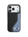 Etui BMW M Carbon Logo MagSafe do Apple iPhone 17 Pro niebieski