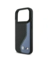 Etui BMW M Carbon Logo MagSafe do Apple iPhone 17 Pro niebieski