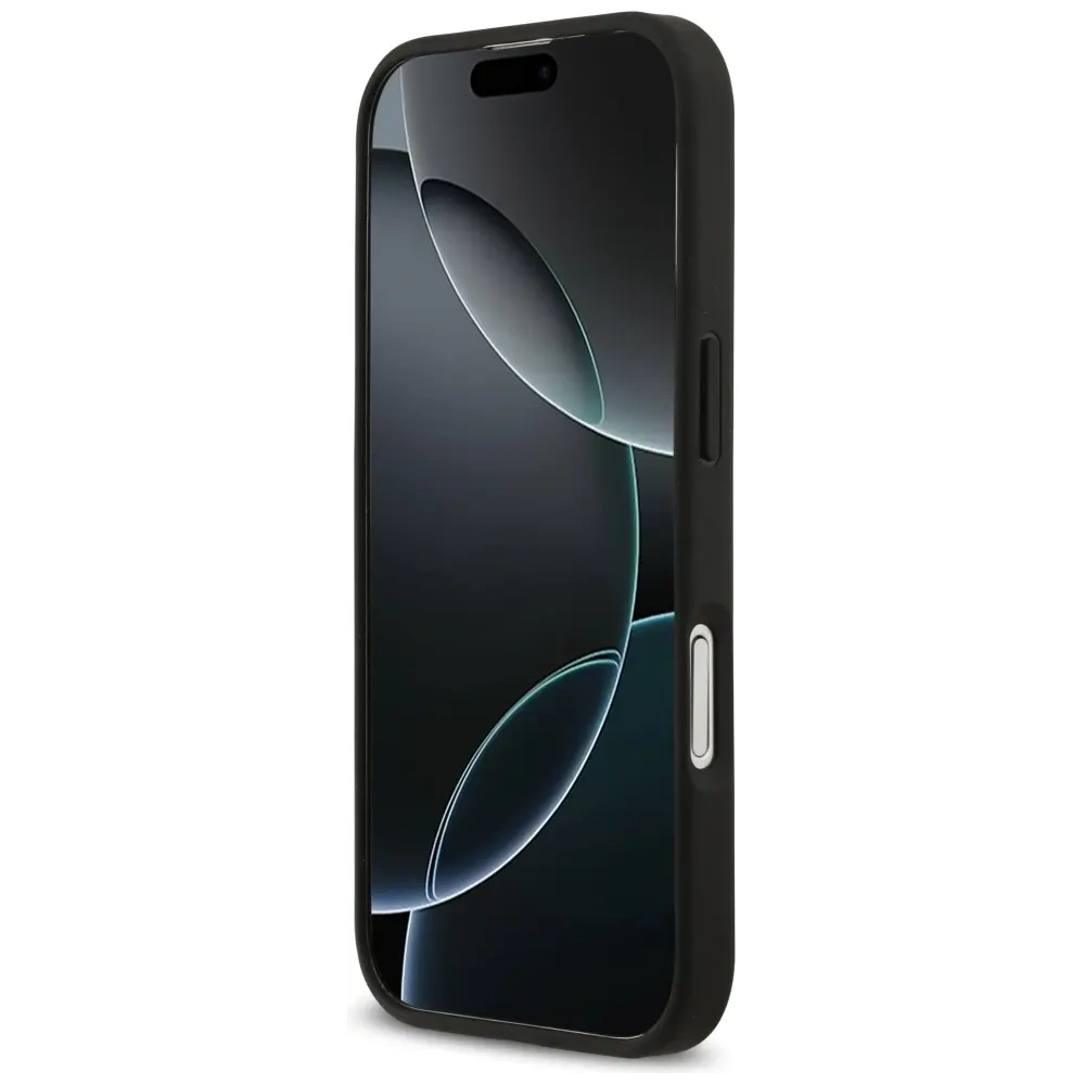 Etui BMW M Kevlar Lines & Logo MagSafe do Apple iPhone 17 czarny