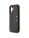 Etui BMW M Kevlar Lines & Logo MagSafe do Apple iPhone 17 czarny