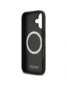 Etui BMW M Kevlar Lines & Logo MagSafe do Apple iPhone 17 czarny
