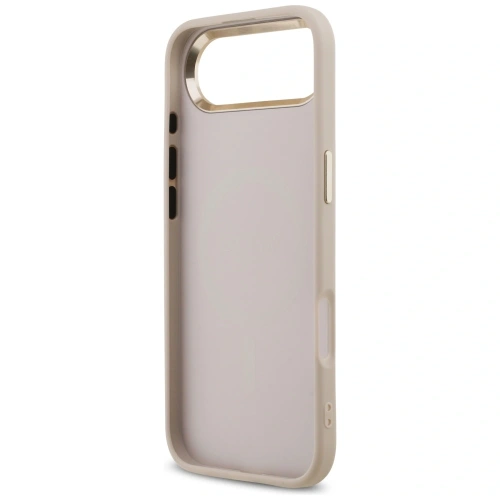 Etui Guess 4G Triangle Logo MagSafe do Apple iPhone Air różowy złoty