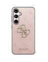Etui Guess Big 4G Classic Logo do Samsung Galaxy S25 FE różowy