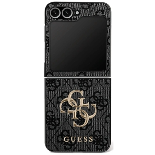 Etui Guess Big 4G Logo Classic Logo do Samsung Galaxy Z Flip7 czarny