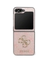 Etui Guess Big 4G Logo Classic Logo do Samsung Galaxy Z Flip7 różowy