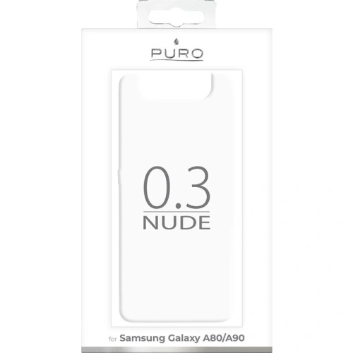 Kup Samsung PURO Tasche 0.3 Nude Galaxy A80/A90 (Transparent) - PUR078CL - {ean13} - Sklep Home Screen