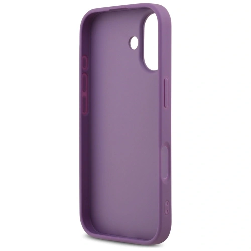 Etui Guess Fixed Glitter Big 4G do Apple iPhone 17 liliowy