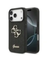 Etui Guess Fixed Glitter Big 4G do Apple iPhone 17 Pro czarny