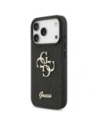 Etui Guess Fixed Glitter Big 4G do Apple iPhone 17 Pro czarny