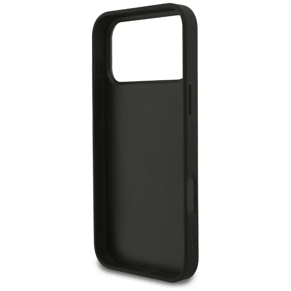 Etui Guess Fixed Glitter Big 4G do Apple iPhone 17 Pro Max czarny