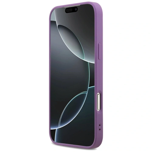 Etui Guess Fixed Glitter Big 4G do Apple iPhone 17 Pro Max liliowy