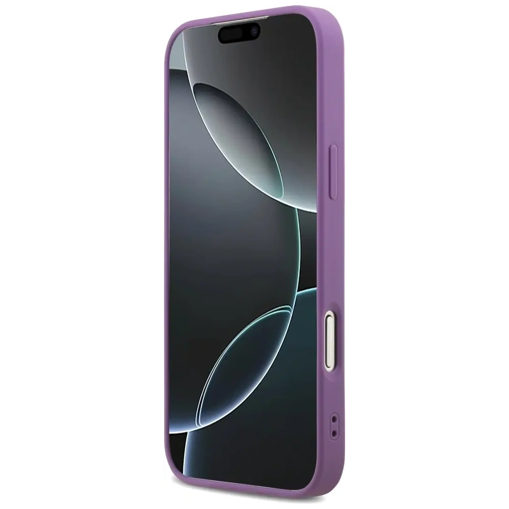 Etui Guess Fixed Glitter Big 4G do Apple iPhone 17 Pro Max liliowy