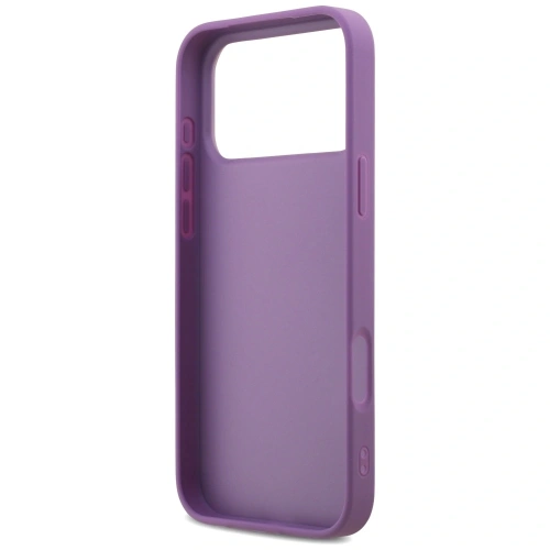 Etui Guess Fixed Glitter Big 4G do Apple iPhone 17 Pro Max liliowy