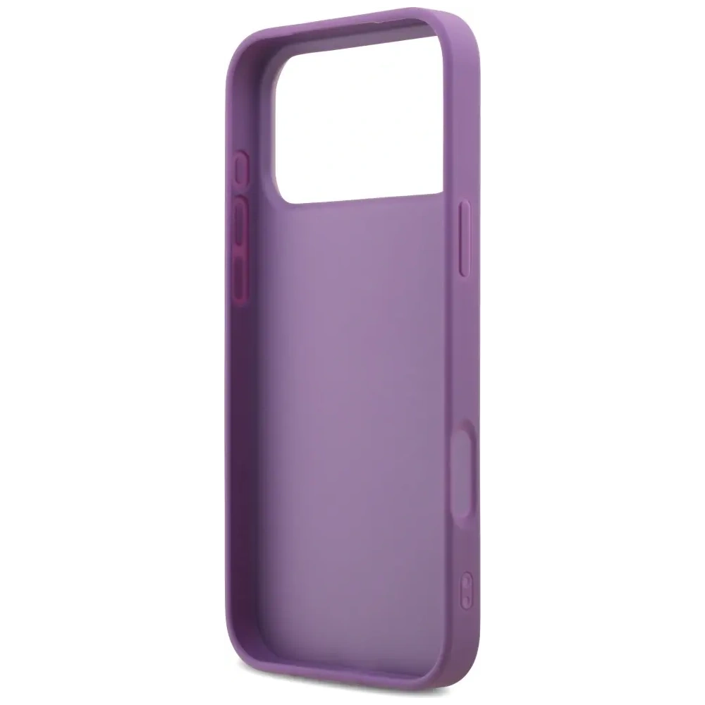 Etui Guess Fixed Glitter Big 4G do Apple iPhone 17 Pro Max liliowy