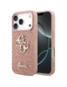 Etui Guess Fixed Glitter Big 4G do Apple iPhone 17 Pro różowy