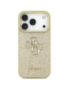 Etui Guess Fixed Glitter Big 4G do Apple iPhone 17 Pro złoty