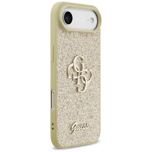 Etui Guess Fixed Glitter Big 4G do Apple iPhone Air złoty