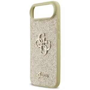 Etui Guess Fixed Glitter Big 4G do Apple iPhone Air złoty