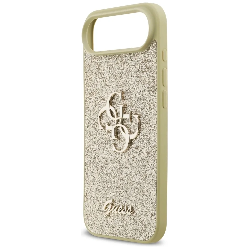Etui Guess Fixed Glitter Big 4G do Apple iPhone Air złoty