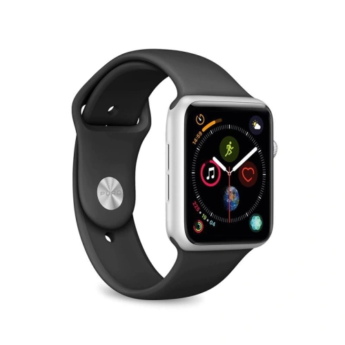 Kup Rugalmas PURO ICON Band Apple Watch 4/5/6/7/SE/8/9/10 40/41/42mm (S/M & M/L) (fekete) - PUR081CL - {ean13} - Sklep Home Screen