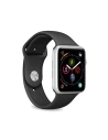 Elastyczny pasek PURO ICON Band Apple Watch 4/5/6/7/SE/8/9/10 40/41/42mm (S/M & M/L) (czarny)